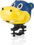 XLC Fietstoeter Nijlpaard - Hoorn - Kind - Blauw/Geel