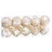 BigBuy Christmas Kerstballen, champagne, kunststof stof, 6 x 6 x 6 cm, 10 stuks