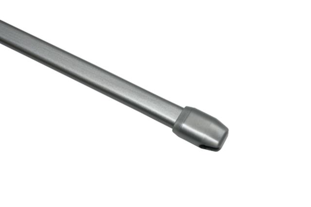 Gardinia 1231 Gordijnroede - 40-65 cm - Zilver