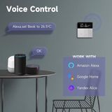 Thermostat connecté – Thermostat pour véhicules – Écran tactile – Wi-Fi – Compatible avec les appareils mobiles