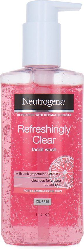 Neutrogena Refreshingly Pink Grapefruit Clear Facial Wash - 200 ml