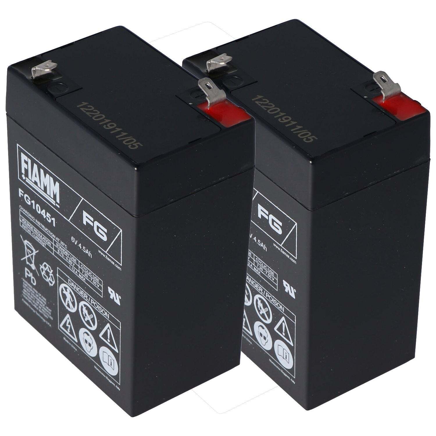 Fiamm Batterij geschikt voor APC RBC1-batterij, APC Back-UPS, model BK200BI