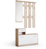 Vicco Billy Kapstok – 100 x 111.6 cm Sonoma/Wit