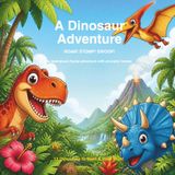 A Dinosaur Adventure: ROAR! STOMP! SWOOP! A Read Aloud Dinosaur Rhyme Adventure for Kids