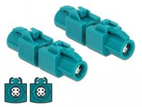 Delock Adapter HSD Z female to HSD Z female