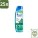 Head & Shoulders 25 x Pure Intense Anti-roos shampoo met pepermunt, 250 ml