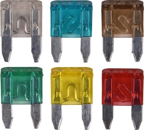 Carpoint Mini Steekzekering Assortiment - 6 stuks