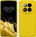 kwmobile telefoonhoesje geschikt voor Xiaomi Redmi Note 14 Pro Plus 5G - Hoesje voor smartphone - Precisie camera uitsnede - In stralend geel
