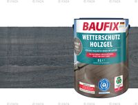Baufix-Fixza BAUFIX Houtbeschermende Gel- Beits grafietgrijs 5 Liter