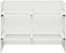 vidaXL Plantenbak Wit 80 x 40 x 60 cm Koudgewalst staal