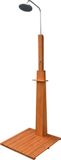 Prolenta Maison Exclusive Buitendouche Eucalyptus Hout Staal