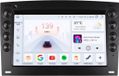 Happiq Autoradio avec Bluetooth et CarPlay pour Renault Megane 2 (2002-2009) - Convient pour Apple et Android - Stéréo - Navigation - 6Go 64Go