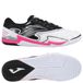 Joma Cancha In - Blanc/noir/rose - Foot En Salle (Ic), pointure 42