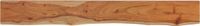 vidaXL Wandplank rechthoekig natuurlijke rand 160x20x3,8 cm acaciahout
