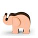 Graf von Faber-Castell Pennenhouder Olifant natuurleer, maat M