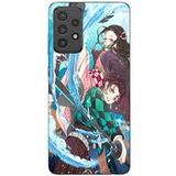 Maniacase Coque Pour Samsung Galaxy A72 Demon Slayer Tanjiro Kamado 8