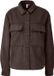 QS s.Oliver QS Bluse dames donkerbruin lange mouw polyester regular fit 40