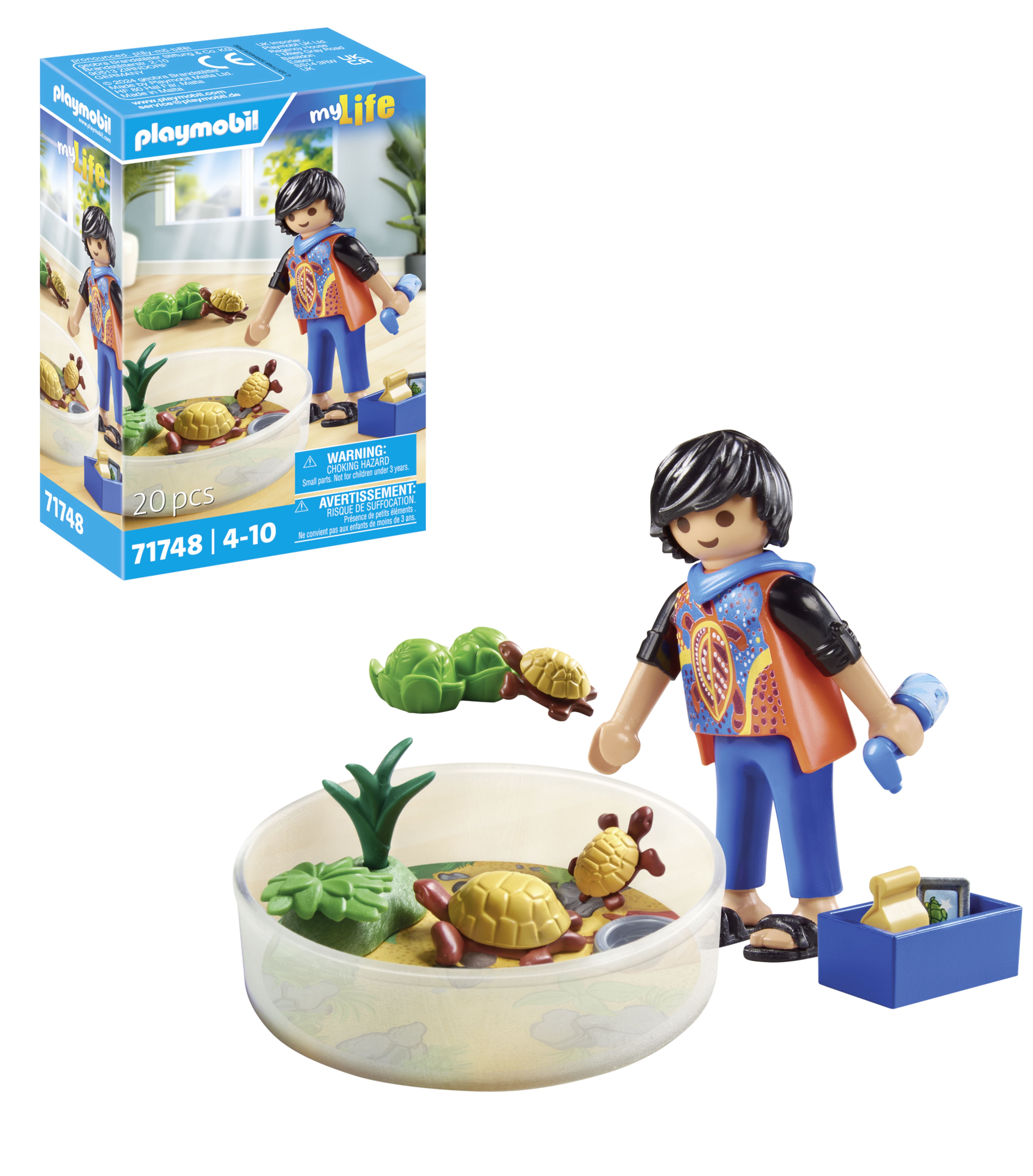 Playmobil 71748 My Life Schildpadden terrarium