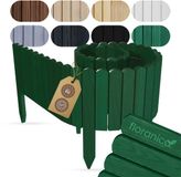 Floranica Borderrand H 20 x L 200 cm Groen Graskant Hout flexibel