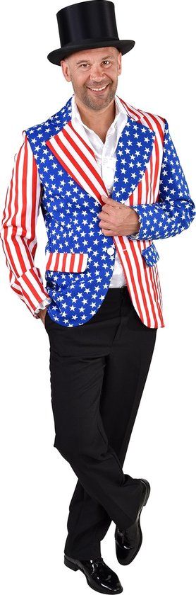 Magic design Colbert Usa Heren Polyester Maat XXL