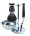 Edwin Jagger Shaving Sets Gillette Mach 3 4pc Imitation Ebony & Chrome Plated Set Ref.S2M726CRB Lot - 1 lot