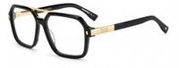Dsquared2 D2 0035 Black gold 55/16/140 MAN Brilmonturen