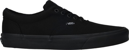 Vans Doheny Canvas Heren Sneakers - Black/Black - Maat 44