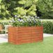 Maison Exclusive - Lit de jardin surélevé, couleur rouille, 160x80x77 cm, version acier Corten
