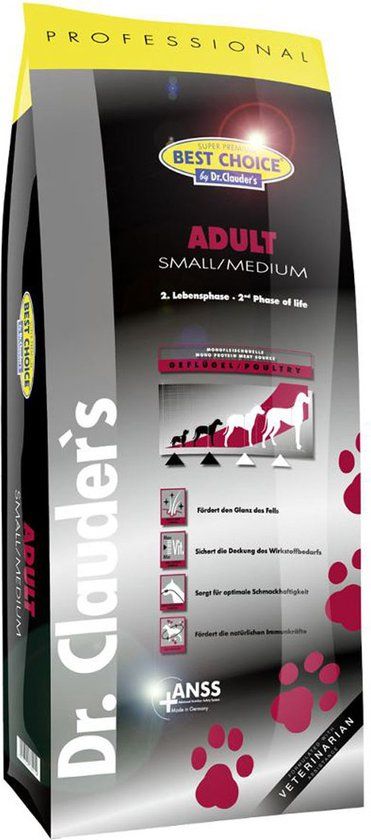 Dr. Clauder's Adult Medium Breed Hondenvoer - 12,5 kg
