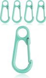 LGT JWLS Lookinggoodtoday Set van 5 Gekleurde Karabijnhaken - Groen