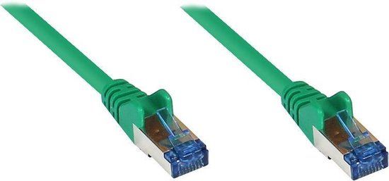 Alcasa 8060-H003G netwerkkabel Groen 0,25 m Cat6a S/FTP