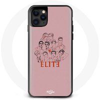 Maniacase Hoesje voor Iphone 13 Pro Max Elite Seizoen 5 Poster karakters Fanart Logo