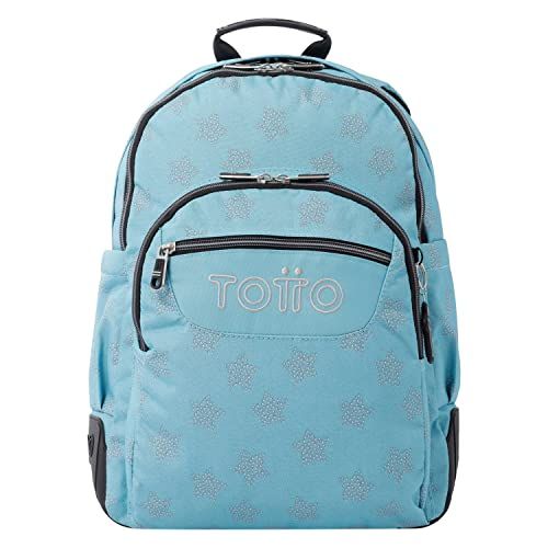 Totto blauwe schoolrugzak en sterren - crayoles - 7704758570169