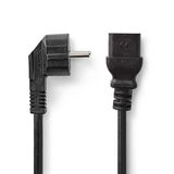 Nedis CEGL10300BK20 electriciteitssnoer Zwart 2 m Netstekker type C IEC C19