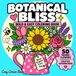 Botanical Bliss: Bold and Easy Flower Coloring Book for Adults