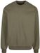 New Morning Studios Sweatshirt Oversized Olive Coton XXL