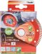 Haakse slijper-accessoires - 125 mm - oranje, rood