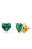 Kate Spade New York My Love heart stud earrings