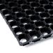 IVOL Tapis en caoutchouc 100 x 150 cm - Noir