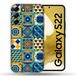 Beschermhoes Samsung Galaxy S22 Beschermhoes, textuur, cementgrijs