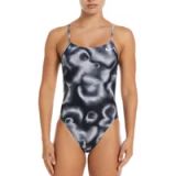 Nike Dames zwempak uit 1 stuk Hydrastrong Digi Haze