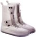 Mottez Waterdichte Overschoenen Unisex Transparant/Wit Maat 38.5 voor Racefietsschoenen