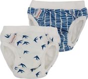 ImseVimse Oefenbroekje zindelijkheidstraining set van 2 - Slate Bird - L (9-12kg) - Potjestraining