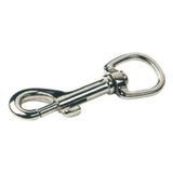 Bouwkern Musketon vernikkeld 1 1/8" (wervel 28mm)