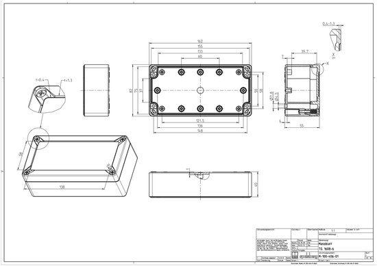 Spelsberg TG ABS 1608-6-o Installatiebehuizing