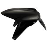 one Camamoto Yamaha Aerox/MBK Nitro Voorspatbord Zwart Glanzend Kunststof - 77366734