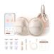 eufy Draagbare Borstkolf S1, Breast Pump, Verwarming | Handsfree, slim ritme, zuigkracht van ziekenhuiskwaliteit, discreet, lekvrij en ultrastil