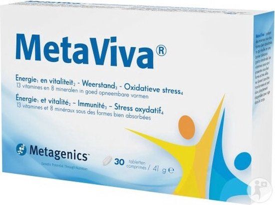 Metagenics MetaViva V2 - 30 tabletten