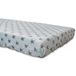 Babyline BACOESCE Hoeslaken voor de winter, superzacht, ademend en hypoallergeen, met rubber beklede, verstelbare hoeken (hemelblauwe ster, kinderbed 60 x 120 cm), uniseks