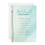 Hallmark Verjaardagskaart - Klassiek tekstontwerp met vers, 9 x 15,9 x 0,2 cm